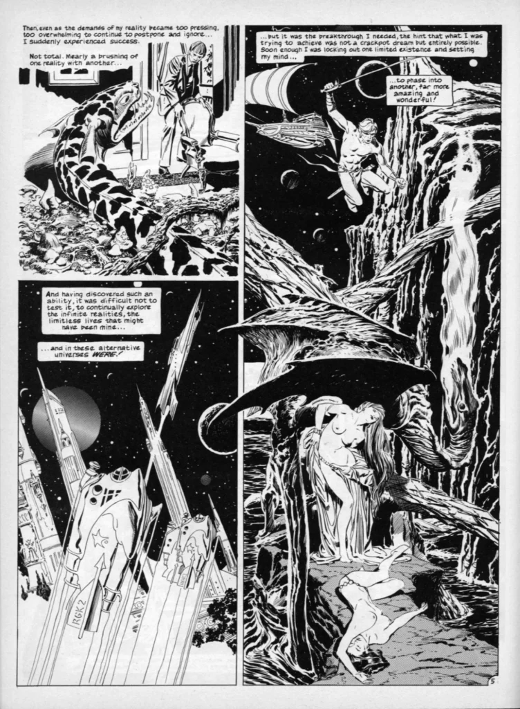 Page from Out of Phase by Archie Goodwin and Al Williamson