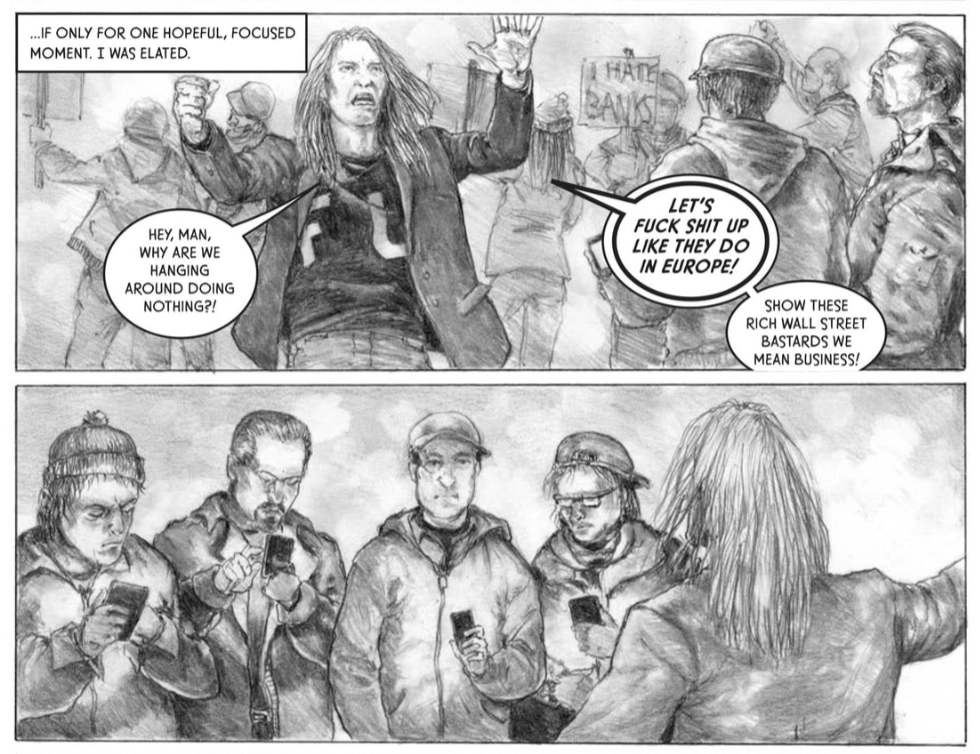 Panels from The Puma Blues page 492. Words by Stephen Murphy, artwork by Michael Zulli.